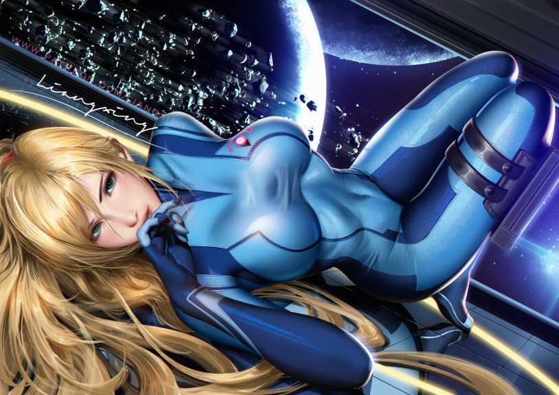 Samus Aran Breast Expansion