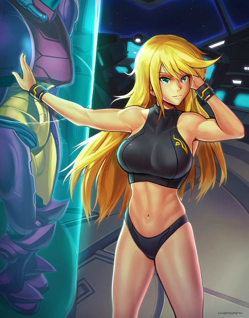 Samus Aran Zero Suit Metroid Dread