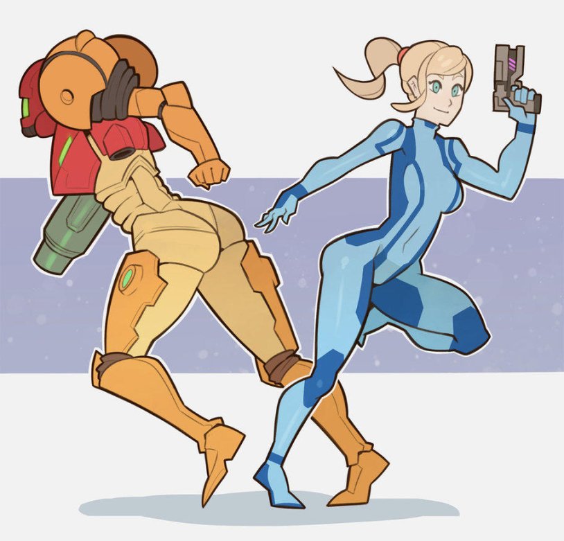 Samus Aran Breast Inflation
