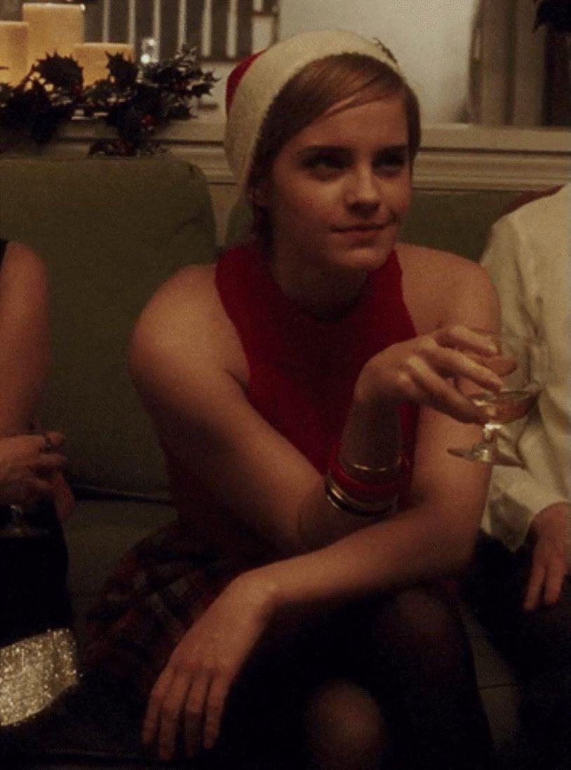 Emily Watson in his youth legs