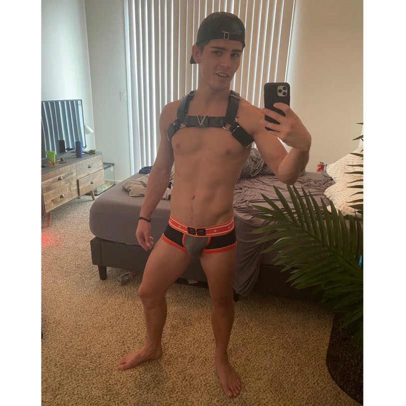 Breakfast on the body of a man