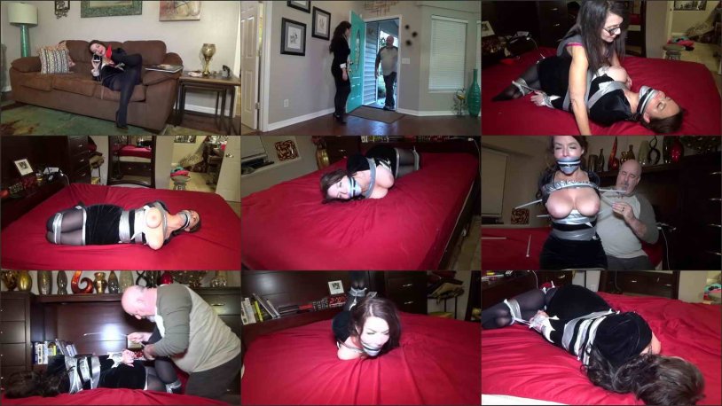 Tough home bondage bdsm hogTied