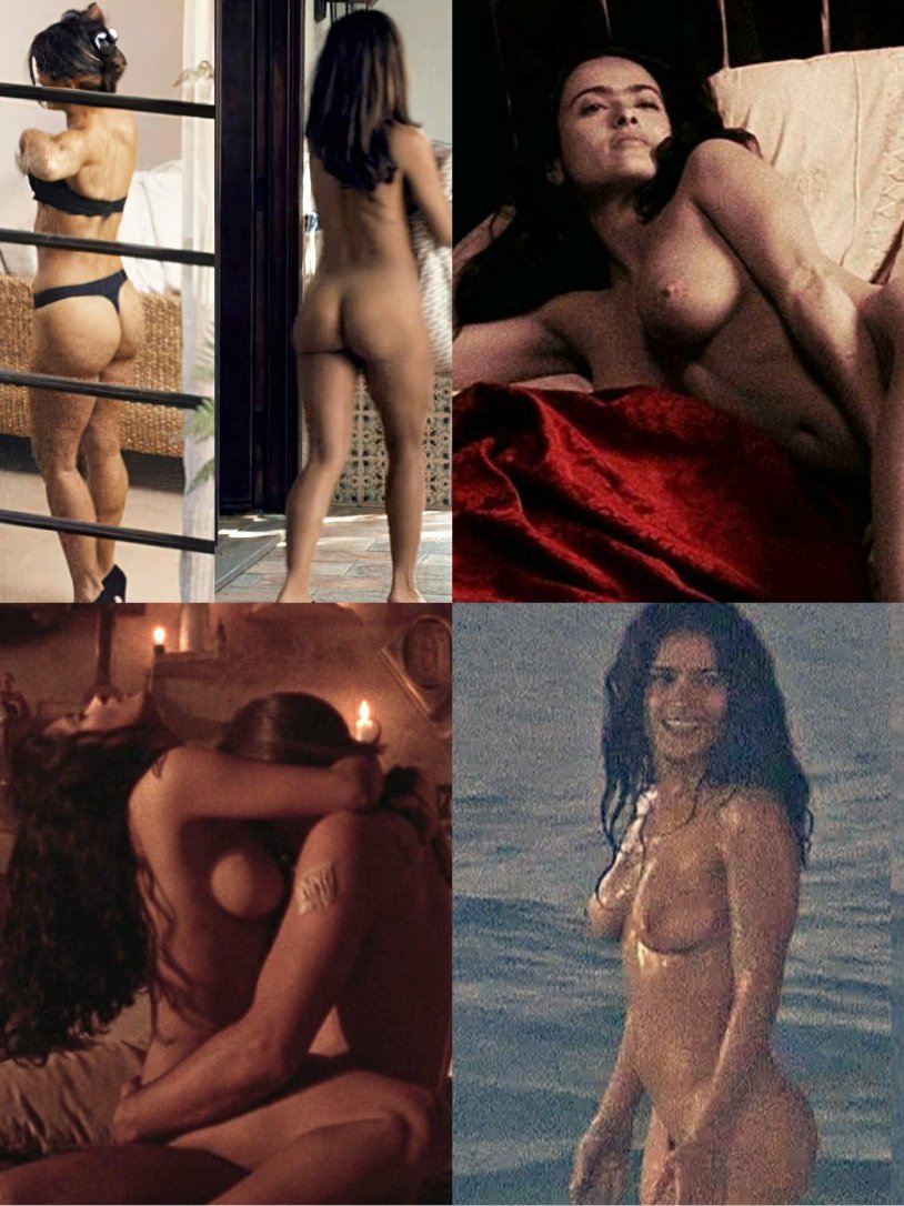 Naked Salma Hayek from sunset to dawn Fake