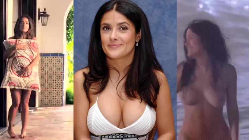 Salma Hayek Naked in Frida's film