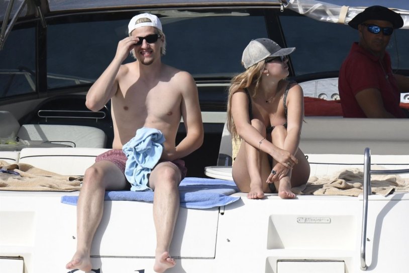 Jake Bon Jovy and Millie Bobby Brown