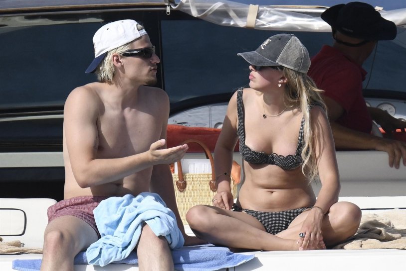 John Bon Jovi and Millie Bobby