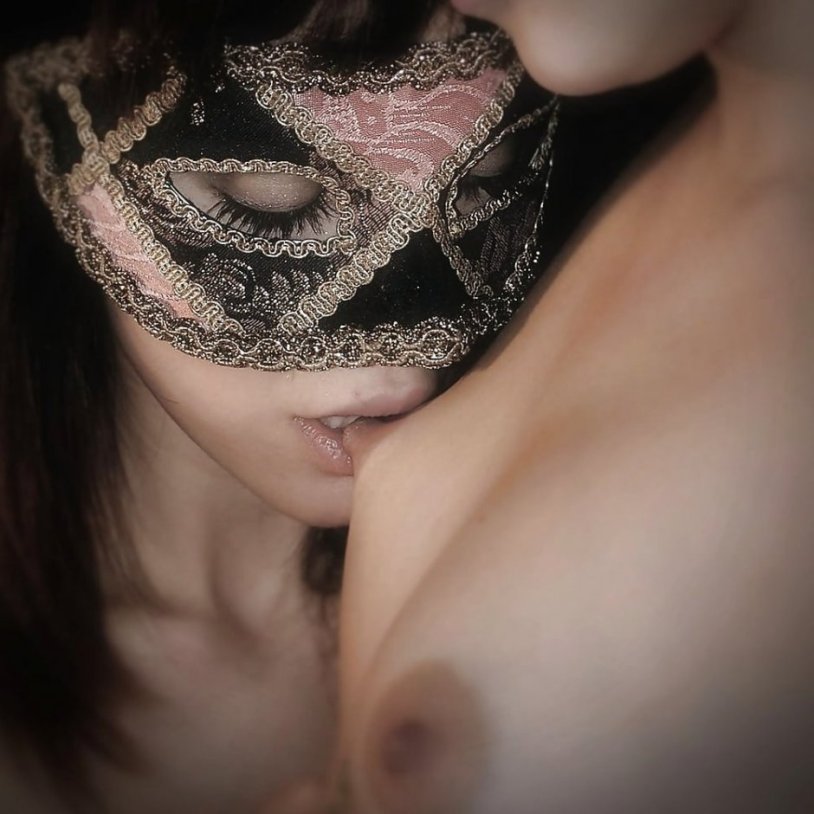 Erotic photo shoots in masks