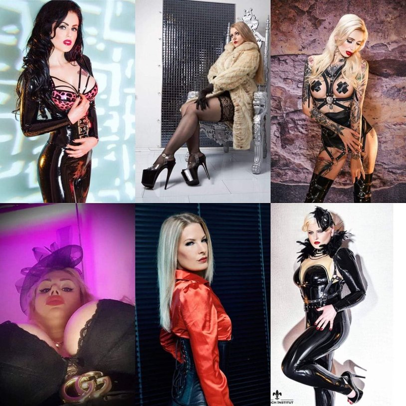 The silhouette of women and men on the knees