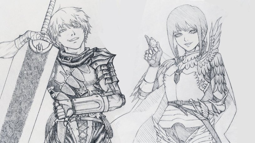 Gats lurks with a sword