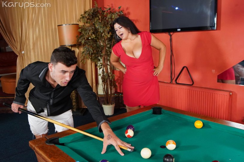 On the billiard table