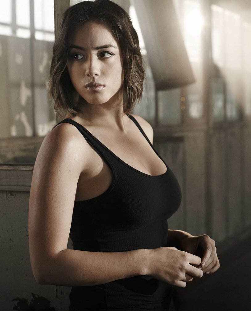 Agents shield Daisy Johnson chest