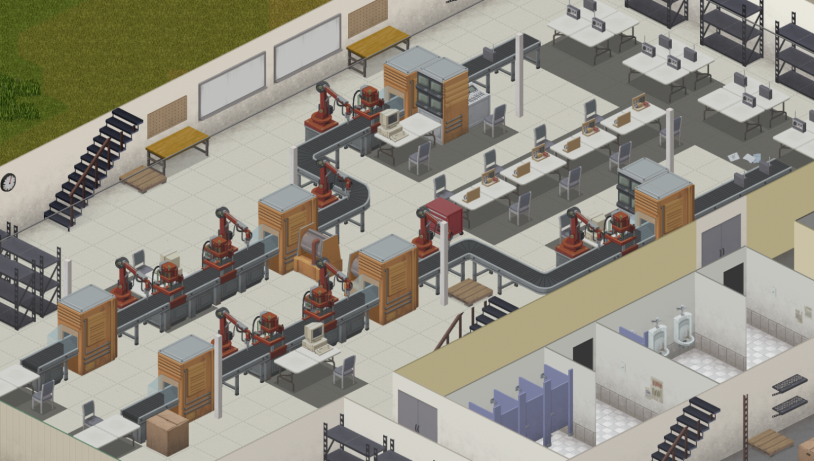 Fashion zombies on Project Zomboid