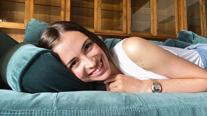 Maria Mogilko in a swimsuit