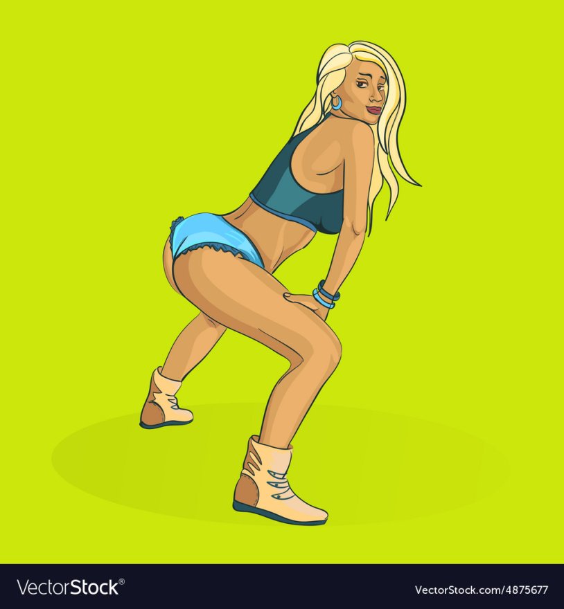 Twerk drawing