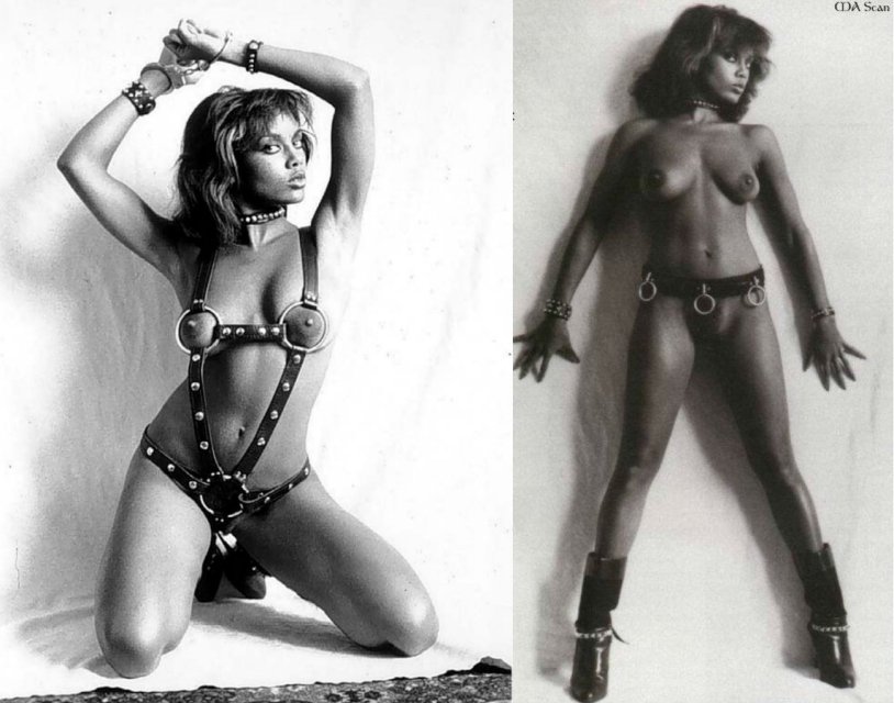 Naked celebrities in furs