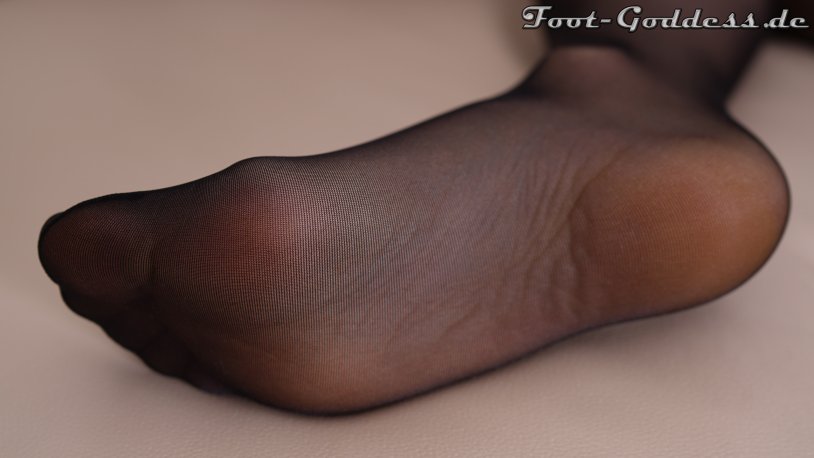 Nylon Feet Under Nose
