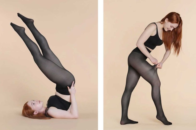 Girlfriends in bodily tights