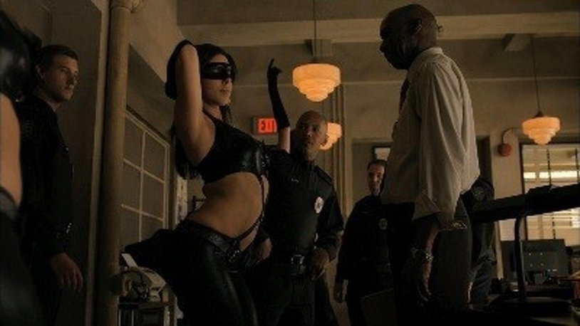 Holly Berry woman cat