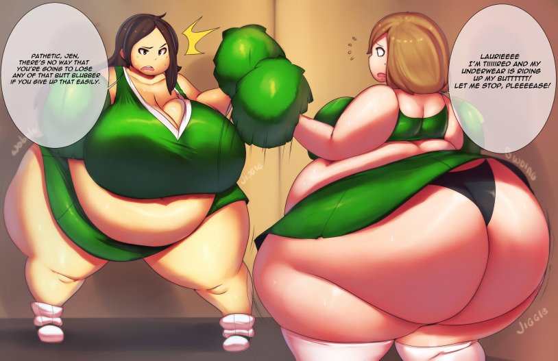 Fat anime before and after