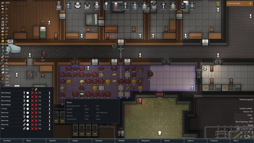 Fashion for Rimvorld 1.3 character editor