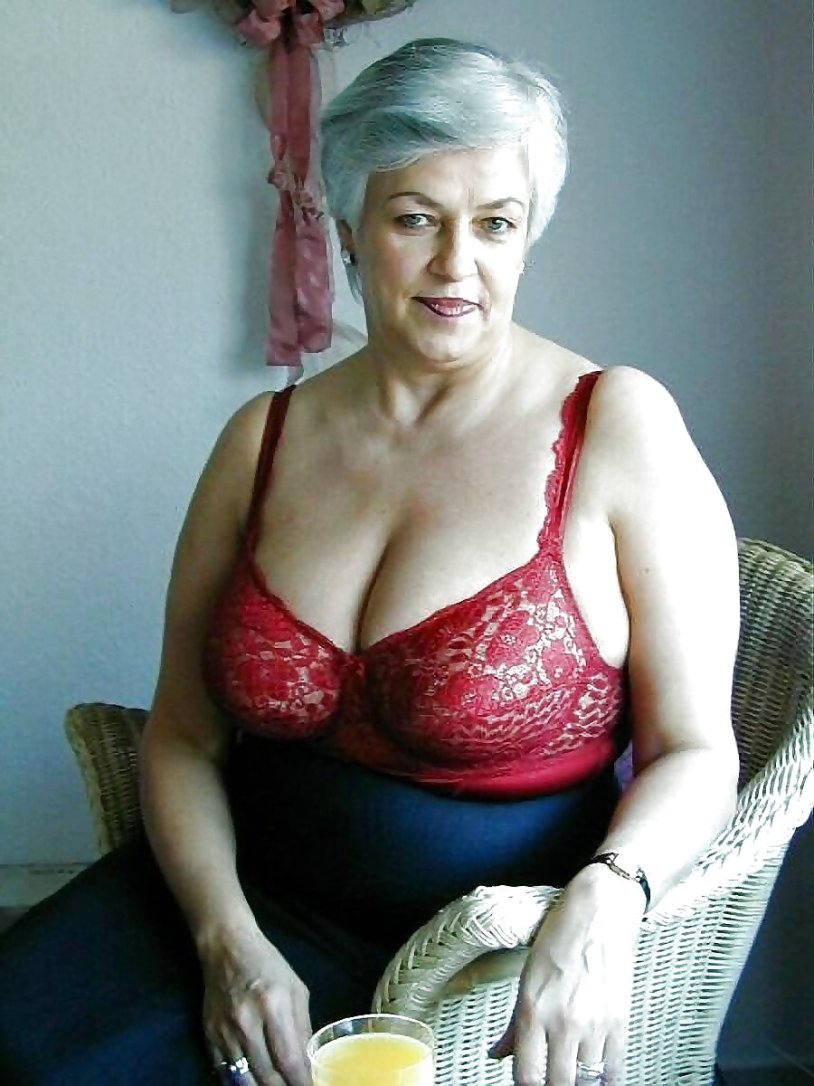 Old women with big tits
