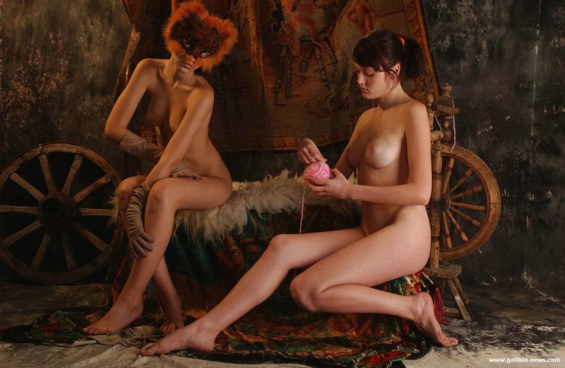 Galitsin Valentina in a XXX scarf