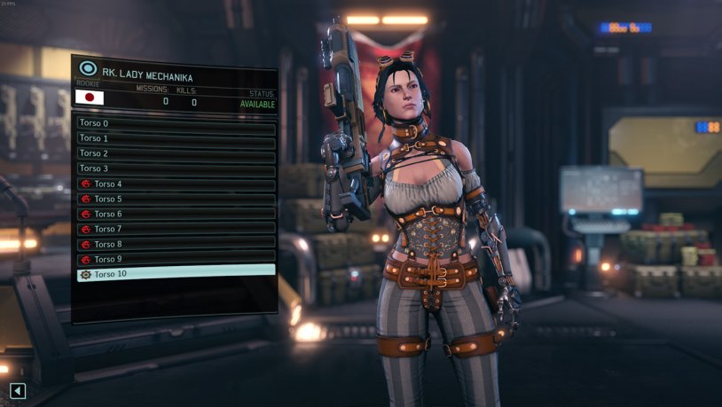 Xcom Castamization of characters