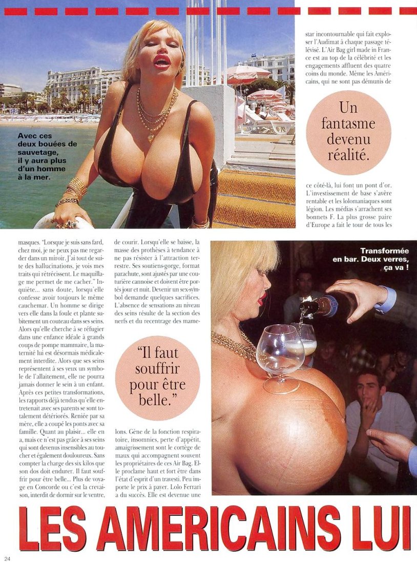 Lolo Ferrari prostitute