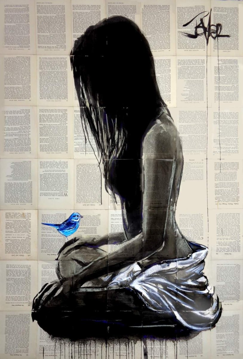 Pictures on the newspaper