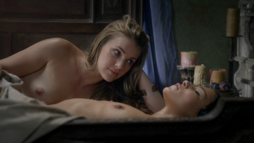 Naked Jessica Parker Kennedy in the series "Black Sails", 2014