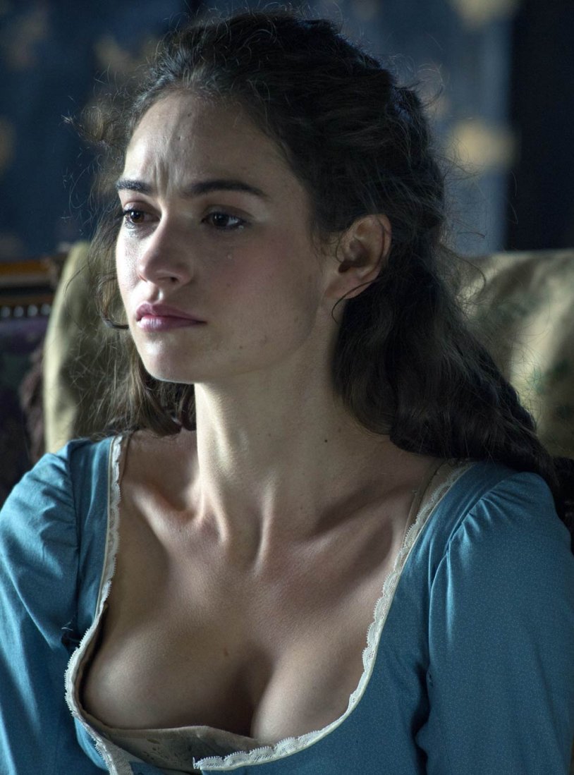 Lily James pornography