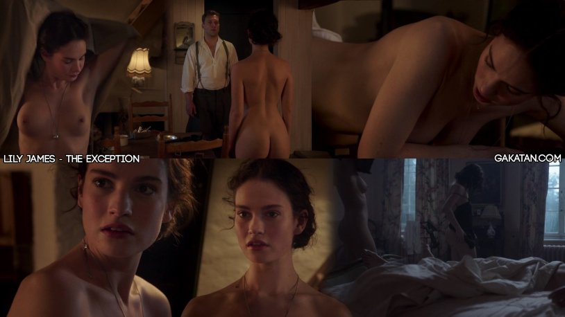 Lily James Naked Scenes