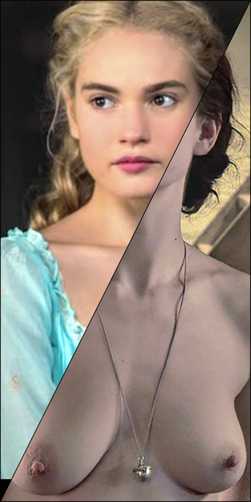 Redhead Hottie Lily James Wants to Take Shower With You Xfantasy