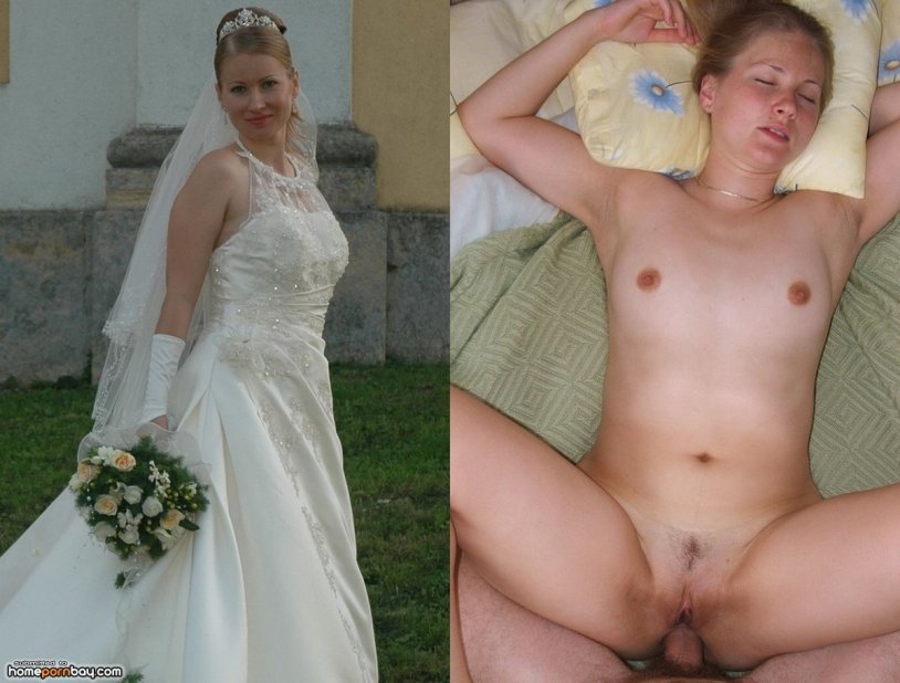 Naked wedding homemade