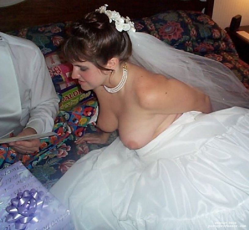 Sexy bride amateur