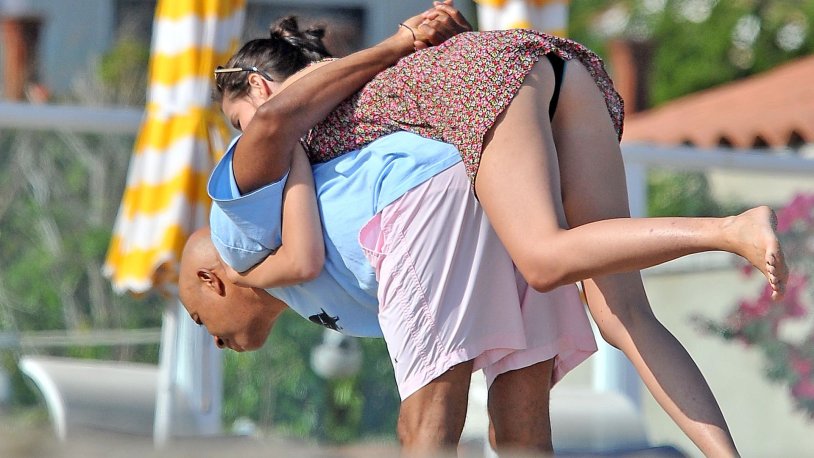 The ladies lit up in the car