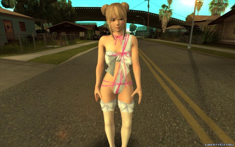 Naked Honoka for GTA San