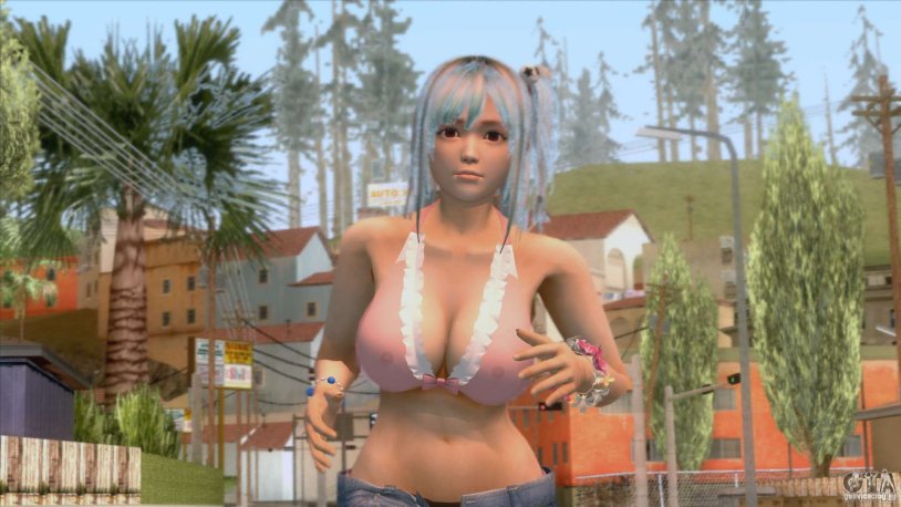 GTA SA mod on naked women