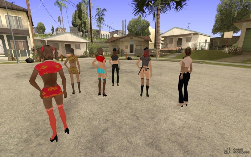 GTA San Andreas Mod Sexy Girl
