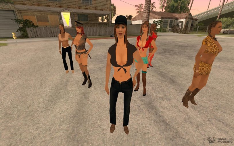 GTA San Andreas Girls
