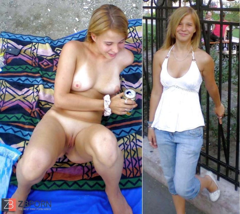 Dressed striped collage