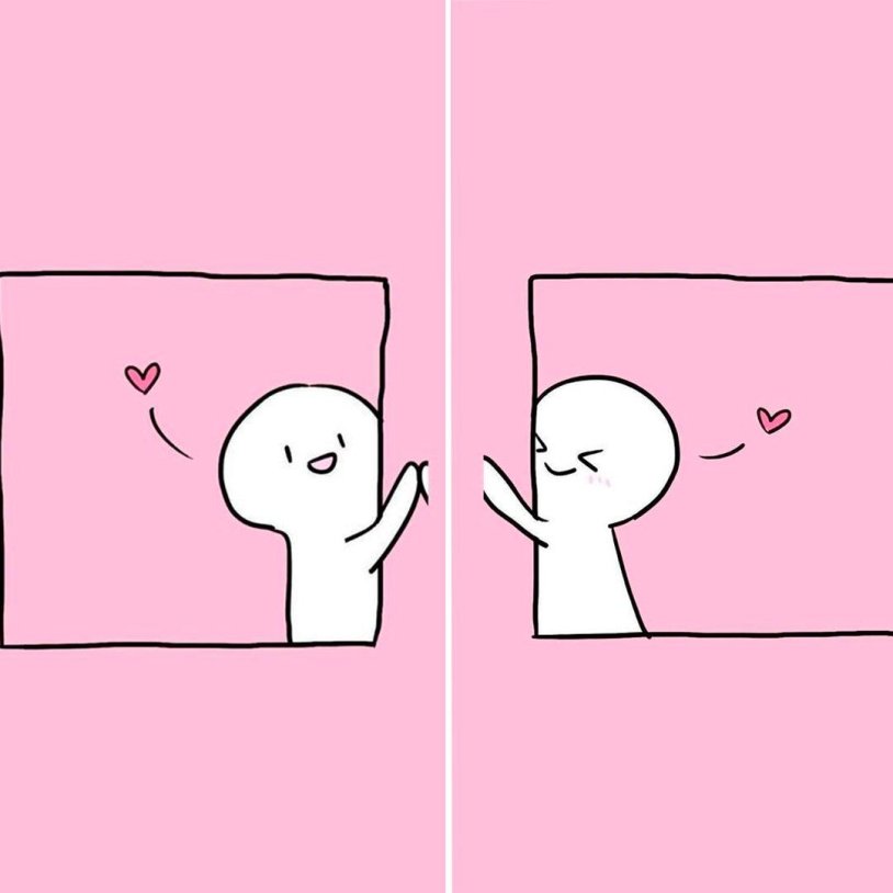 Quotes on a pink background