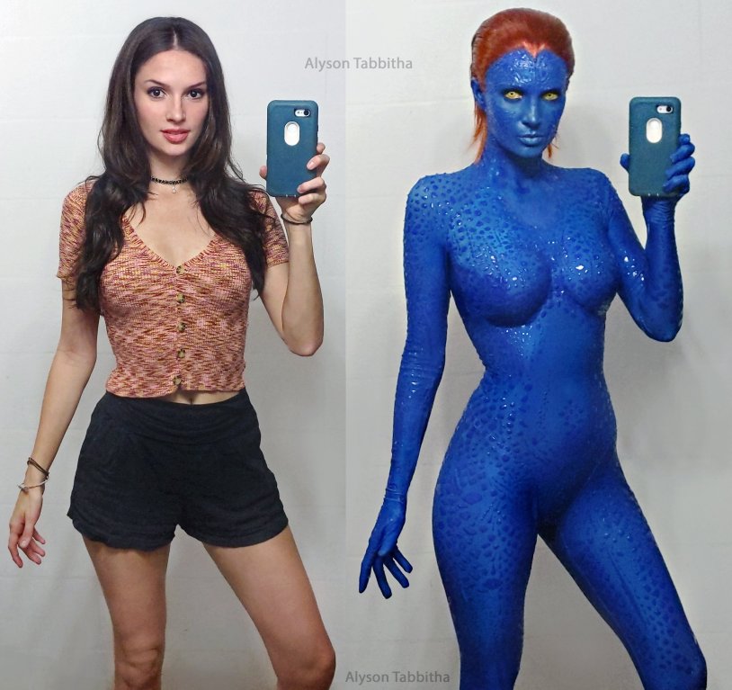 Women's tights on a naked body