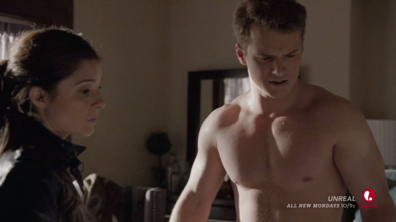 Freddy Stoma bed scenes