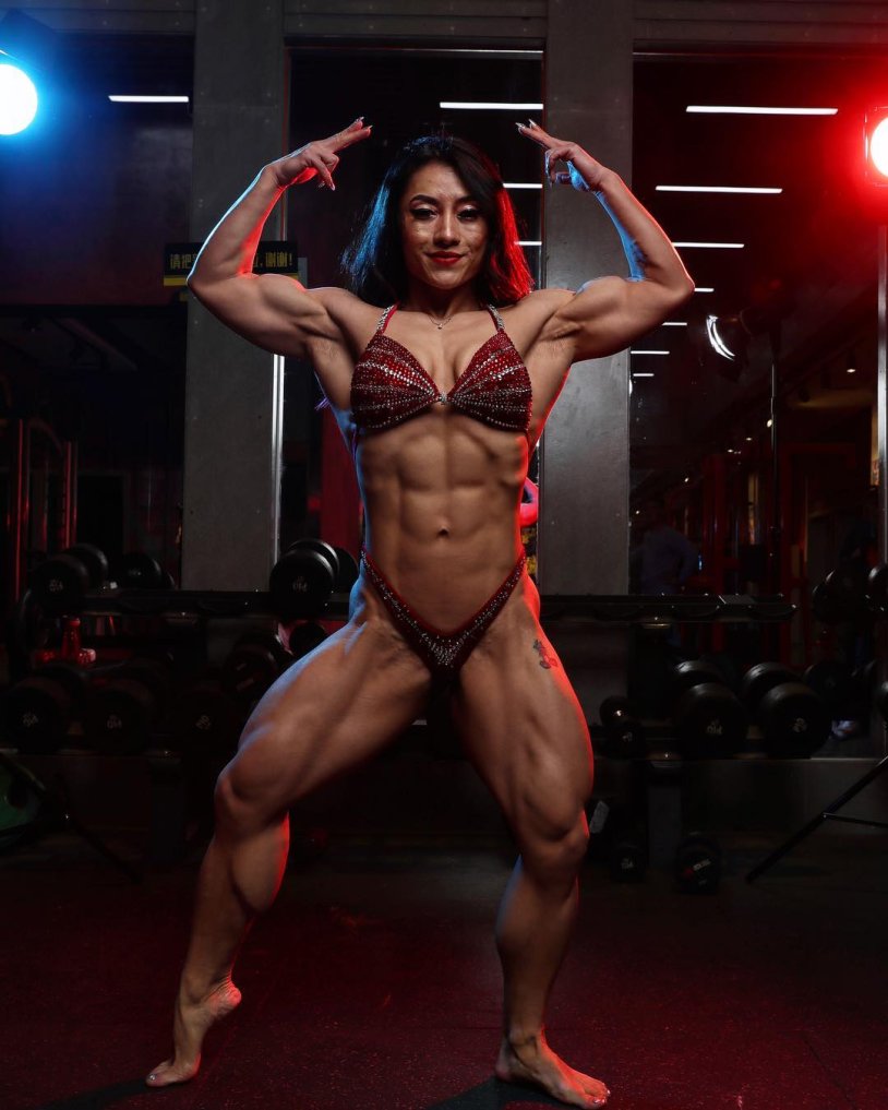 Bodybuilder girl