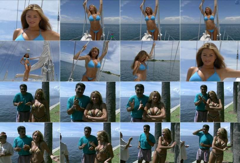 Sofia Vergar in the swimsuit of youth