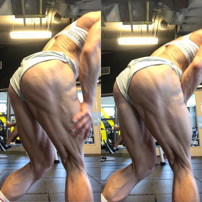 Grace Jones and Dolf Londgren