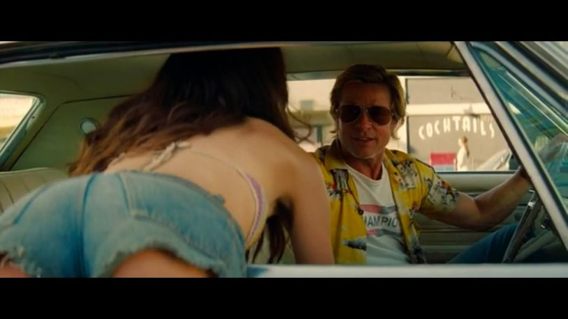 Bed scene in the car