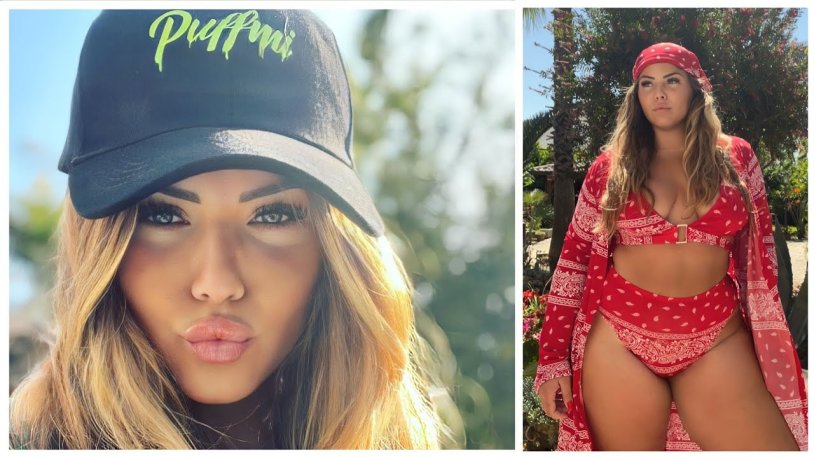 Latisia Thomas Model Plus Size legs