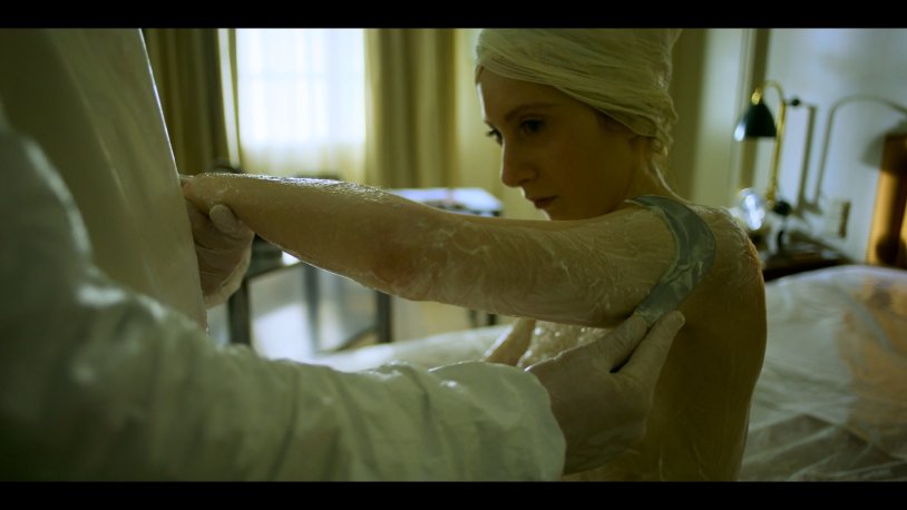 Franziska Brandmeier bed scene